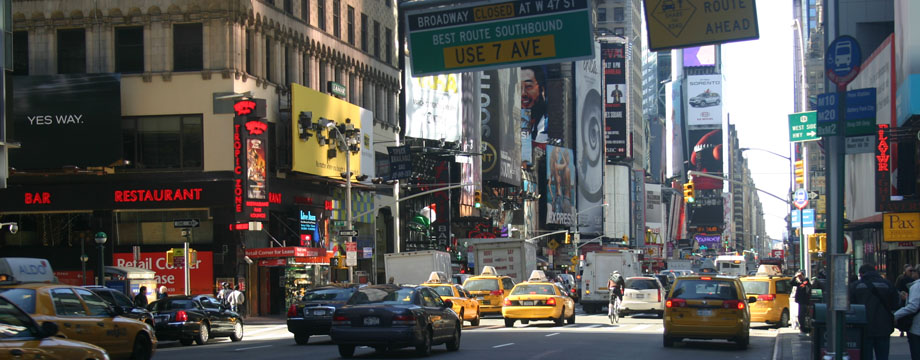 7th Avenue, Times Square, New York City